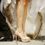 clean a dirty wedding dress